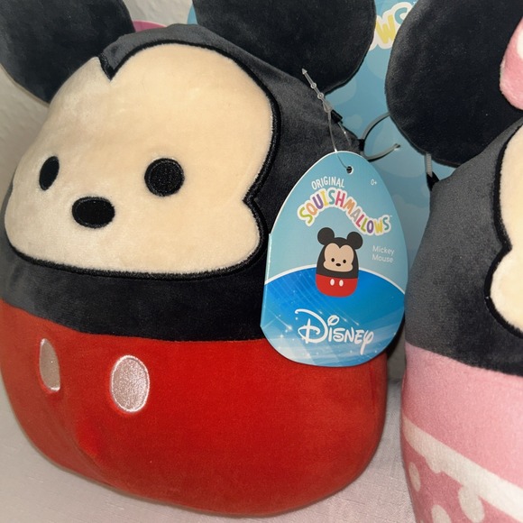 8' KellyToys Disney Mickey & Minnie Mouse Squishmallows Duo NWT‎ - Picture 4 of 10